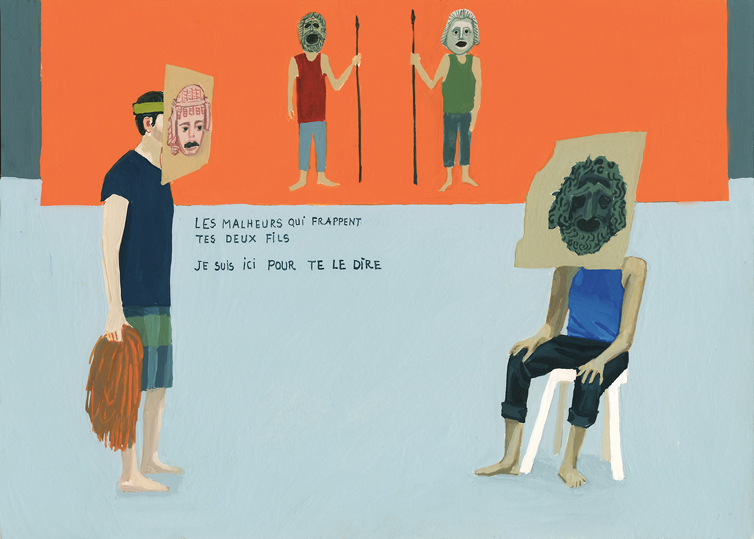 Plus belle heures/ Notes de scène, théâtre permanent Oedipe à Colone de (...)