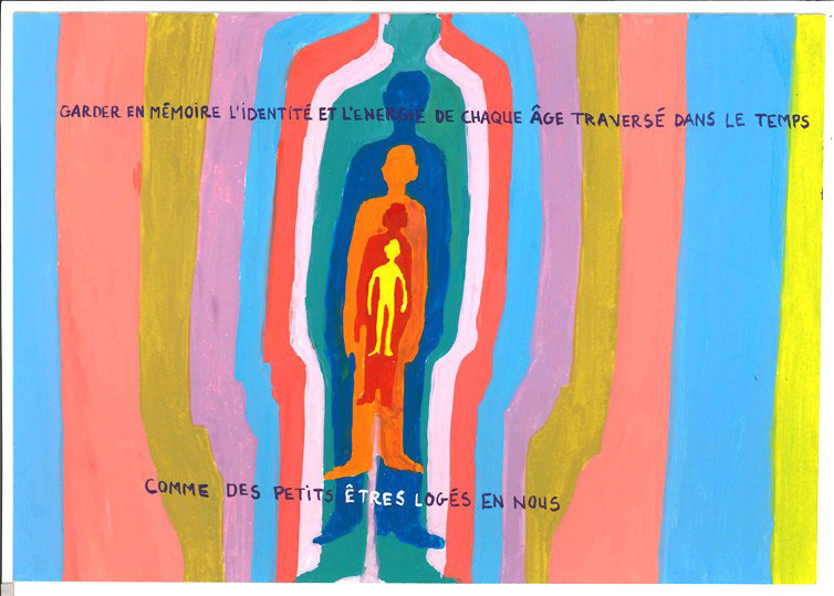 Juin 2014 gouache / papier 28 x 19,5 cm Série autobiographique "Les Plus (...)