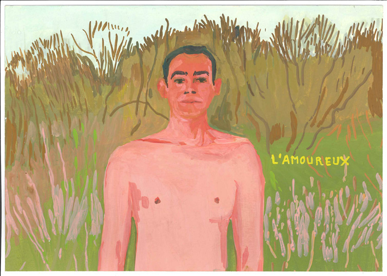 Mai 2014 gouache / papier 28 x 19,5 cm Série autobiographique "Les Plus (...)