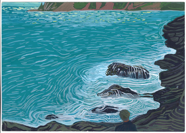 18 Aout 2014 - Série 4/65 - Au Raz de l'eau- Riomagiore, (...)