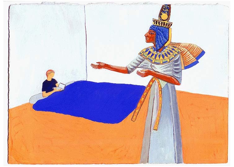 Septembre - 1995 - gouache / papier 25,5x19 cm - Série autobiographique (...)