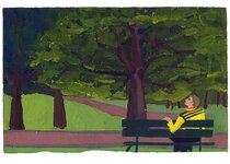 17 septembre 1990 - gouache / papier 25,5x19 cm - Série autobiographique (…)