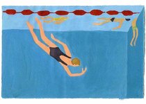 Janvier - 1991 - gouache / papier 25,5x19 cm - Série autobiographique (…)