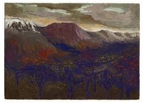 Novembre - 1995 - gouache / papier 25,5x19 cm - Série autobiographique (…)