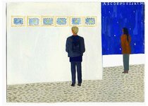 Septembre - 1995 - gouache / papier 25,5x19 cm - Série autobiographique (…)