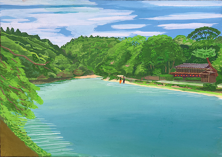 LES PLUS BELLES HEURES- Aout 2019, Série 5/77, Katsura, Arashiyama - Kyoto