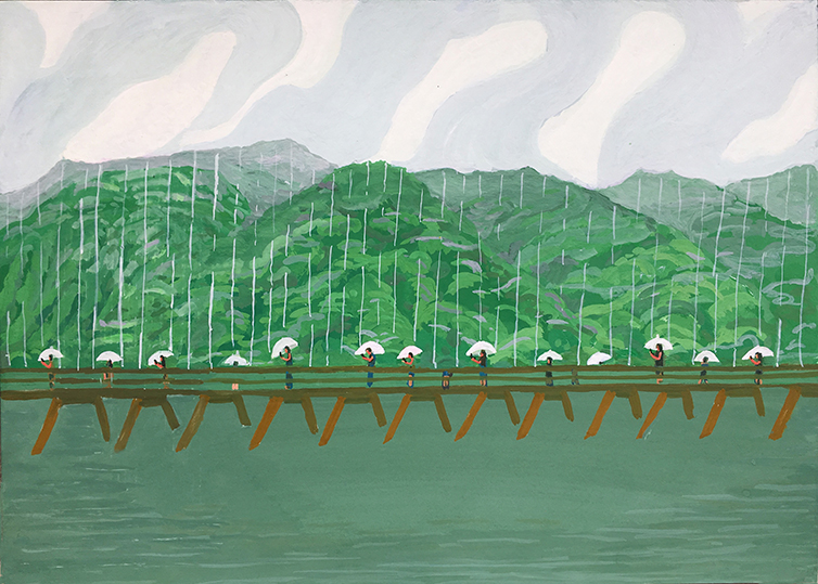 LES PLUS BELLES HEURES- Juillet 2019, Série 5/65, Arashiyama- Kyoto