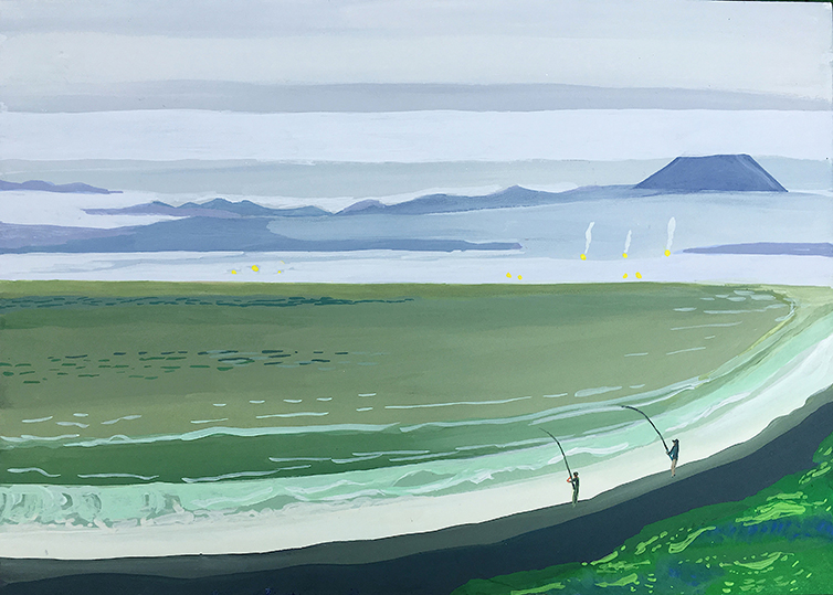 LES PLUS BELLES HEURES- Juillet 2019, Série 5/67, Fuji pêche – Numazu