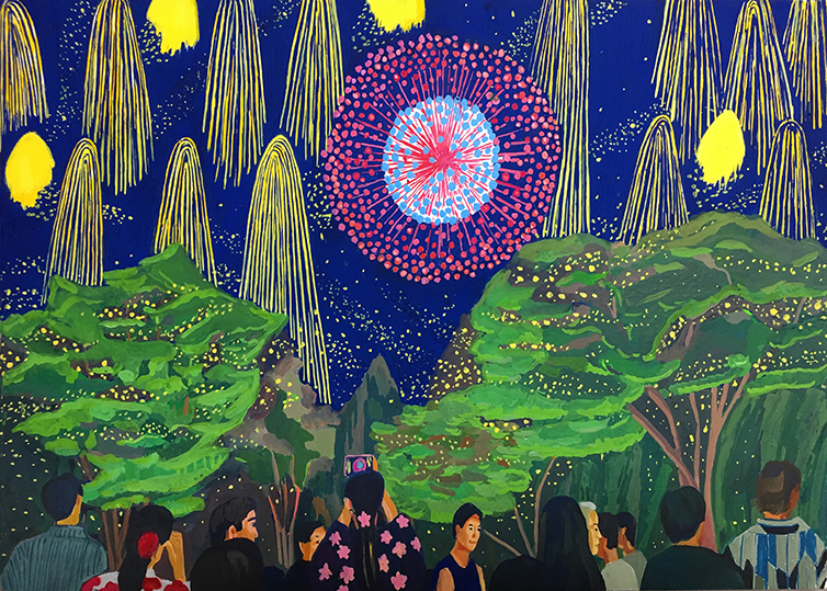 LES PLUS BELLES HEURES- Aout 2019, Série 5/75, Hanabi - Otsu
