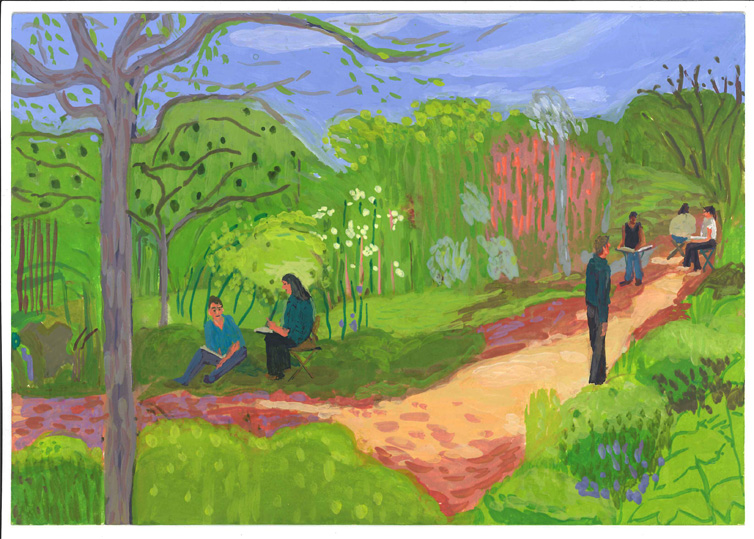 LES PLUS BELLES HEURES- 19 Mai 2014 - Série 4/22 - Jardin des résistances, Gilles Clément, Lyon