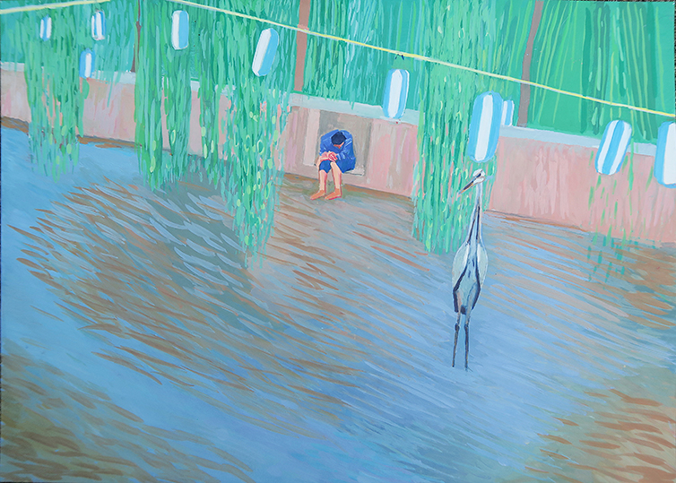 LES PLUS BELLES HEURES- Aout 2019, Série 5/76, A la rivière – Kyoto
