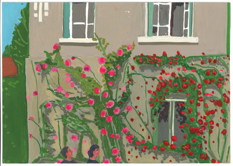 LES PLUS BELLES HEURES- 1er Juin 2014 - Série 4/32 - Les roses avec Nini, La demi-lune