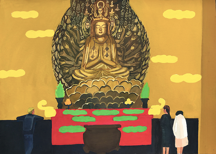 LES PLUS BELLES HEURES- Juin 2019, Série 5/58, Grand Bouddha – Sanjūsangen-dō – Kyoto